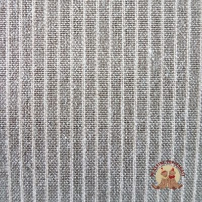 Grijs gestreepte stof SS3