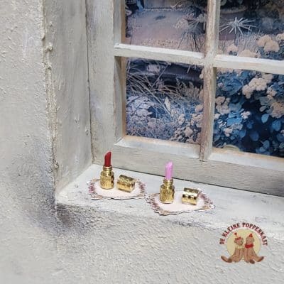 Miniatuur lipstick - 1:12