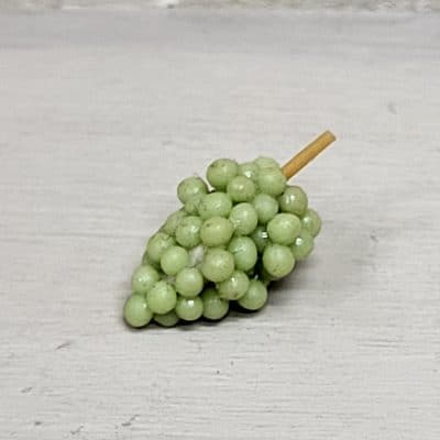 Miniatuur tros groene druiven voor poppenhuis – 1:12